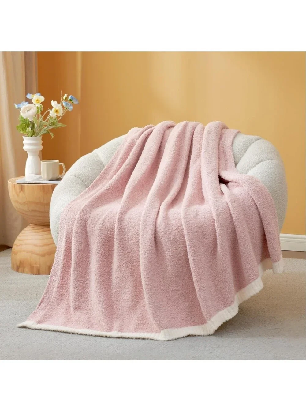 Barefoot Snuggle Throw Blanket 50x60